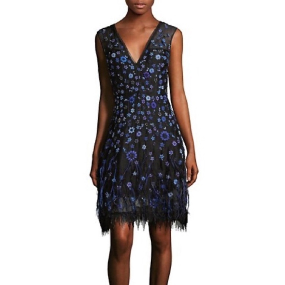 Elie Tahari Jayla Embellished Dress 8